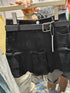 Ladies Pleated Mini Skirt With Belt